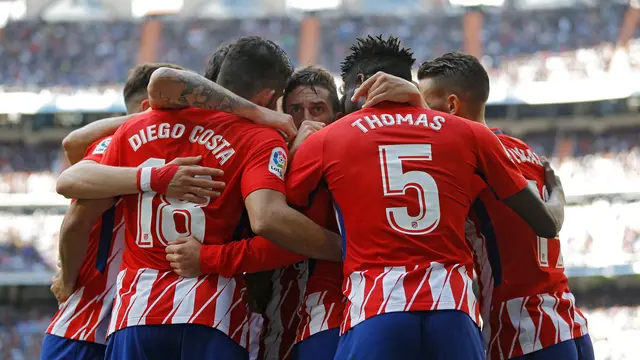 Tahan Imbang 1-1, Atletico Madrid Redam Real Madrid