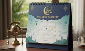 Kalender Islam 2026. AI