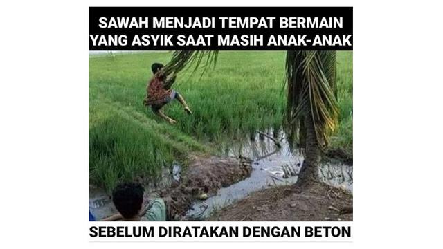5 Meme Kenangan Masa Lalu Ini Sindir Kerusakan Lingkungan