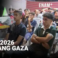 Semarak Piala Dunia 2026 di Zona Perang Gaza