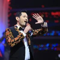 Evan Sanders di D'Academy Celebrity 2 (Adrian Putra/Bintang.com)