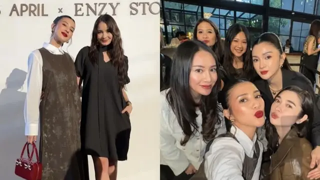 Publik Figur Kenakan Pakaian Enzy Storia Hasil Kolaborasi dengan Brand Lokal. [@fitaanggriani]