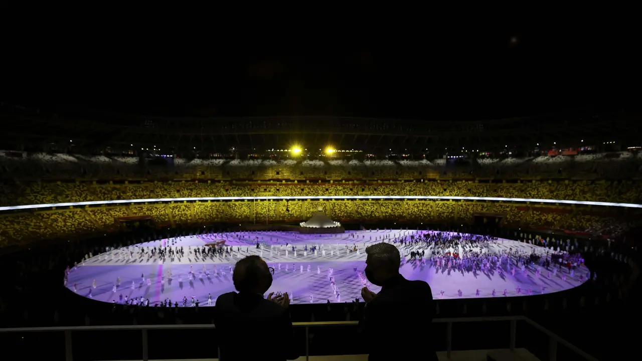 Foto: Pembukaan Olimpiade Tokyo 2020 Tetap Meriah di Masa Pandemi Covid-19