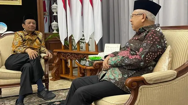 Wapres Ma'ruf Amin dan Mahfud Md.