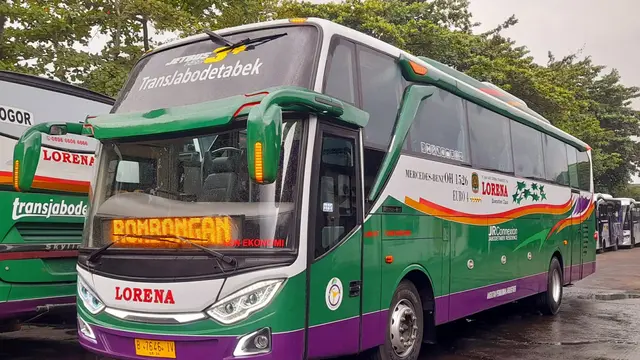 Armada bus PT Eka Sari Lorena Transport Tbk. (Dok LRNA)