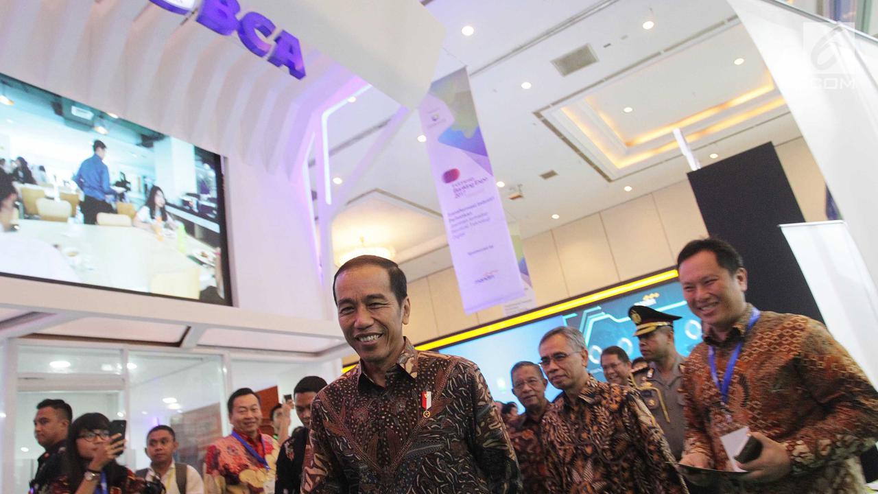 Usai Resmikan Pembukaan, Jokowi Lihat Pameran IBD Expo 2017