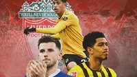 Rumor transfer Liverpool - Jude Bellingham, Mason Mount, Matheus Nunes (Bola.com/Decika Fatmawaty)