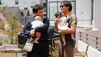 Momen playdate anak Rizky Febian dan Thariq Halilintar di Bandung. [IG: @thariqhalilintar]