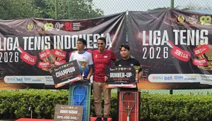 Daftar Pemenang Liga Tenis Indonesia 2026 Seri 2: Petenis 14 Tahun Borong 2 Gelar