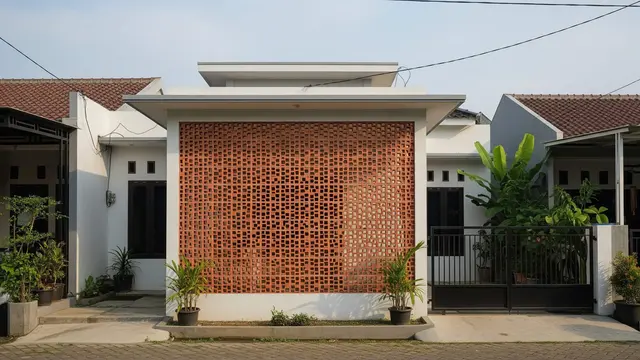 RUmah Material Semi Transparan