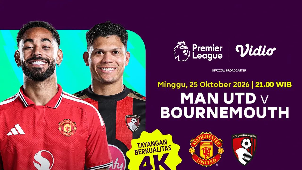 Liga Inggris 2026/27 - Manchester United vs Bournemouth