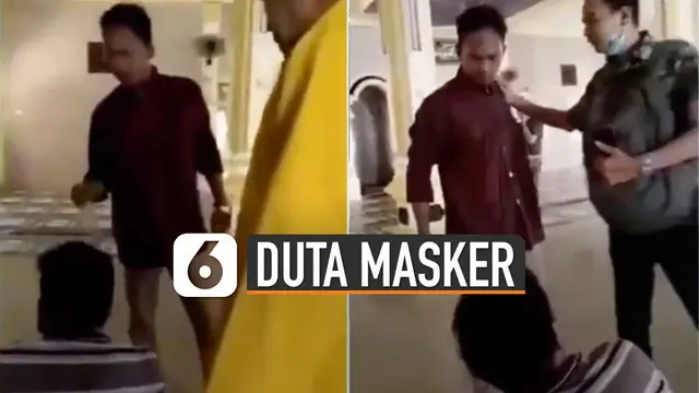 Kini pemuda pembentak yang bernama Nawir dan Alfa diangkat jadi duta masker.