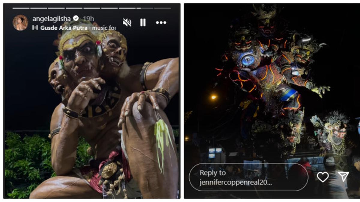 Potret 6 Artis Nonton Ogoh-ogoh Sambut Nyepi 2025, Kagum dengan Budaya Bali