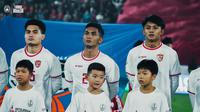 Mikael Tata, Rivaldo Pakpahan, dan Achmad Maulana debut di timnas Indonesia pada laga Piala AFF 2024 melawan Vietnam. (Dok Timnas Indonesia)