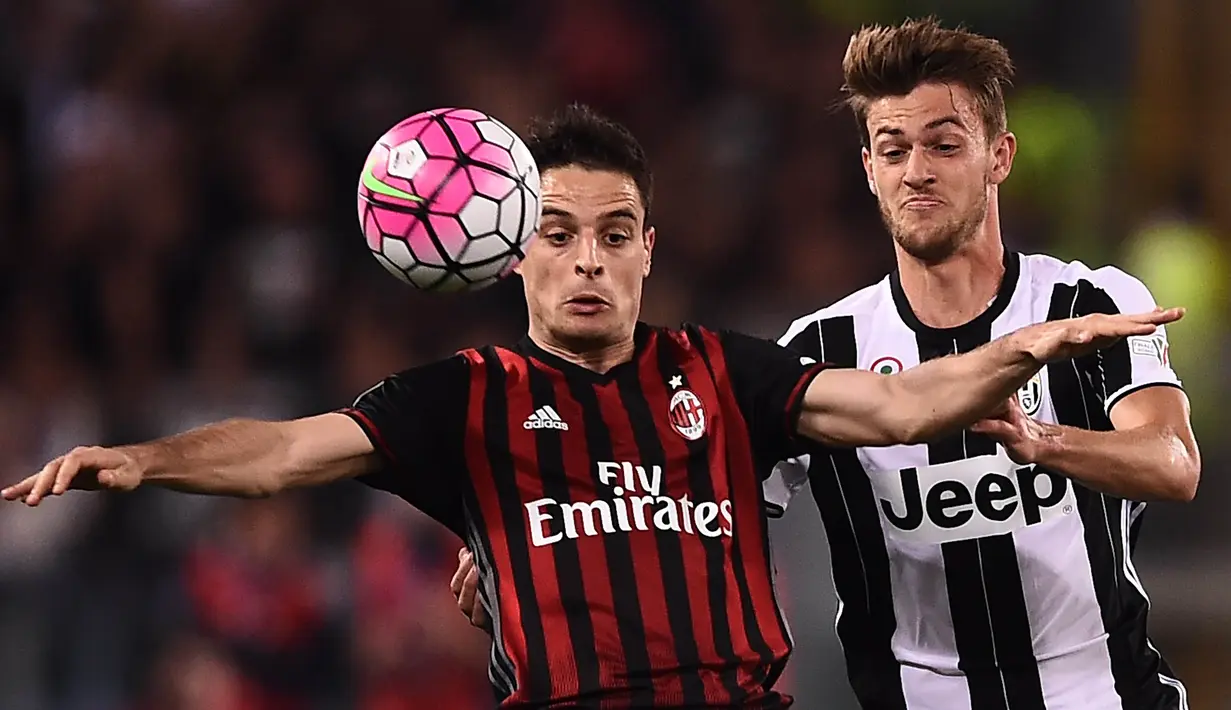 6. Giacomo Bonaventura (AC Milan) - Gelandang yang kontraknya habis tahun 2020 ini ditaksir situs Transfermarkt memiliki harga jual 24 juta euro. (AFP/Filippo Monteforte)