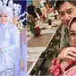 Andika Kangen Band dan istri (kiri). Nini Carlina dan suami (kanan). (Sumber: Instagram/izzy_alfarizi/ninicarlina_real)