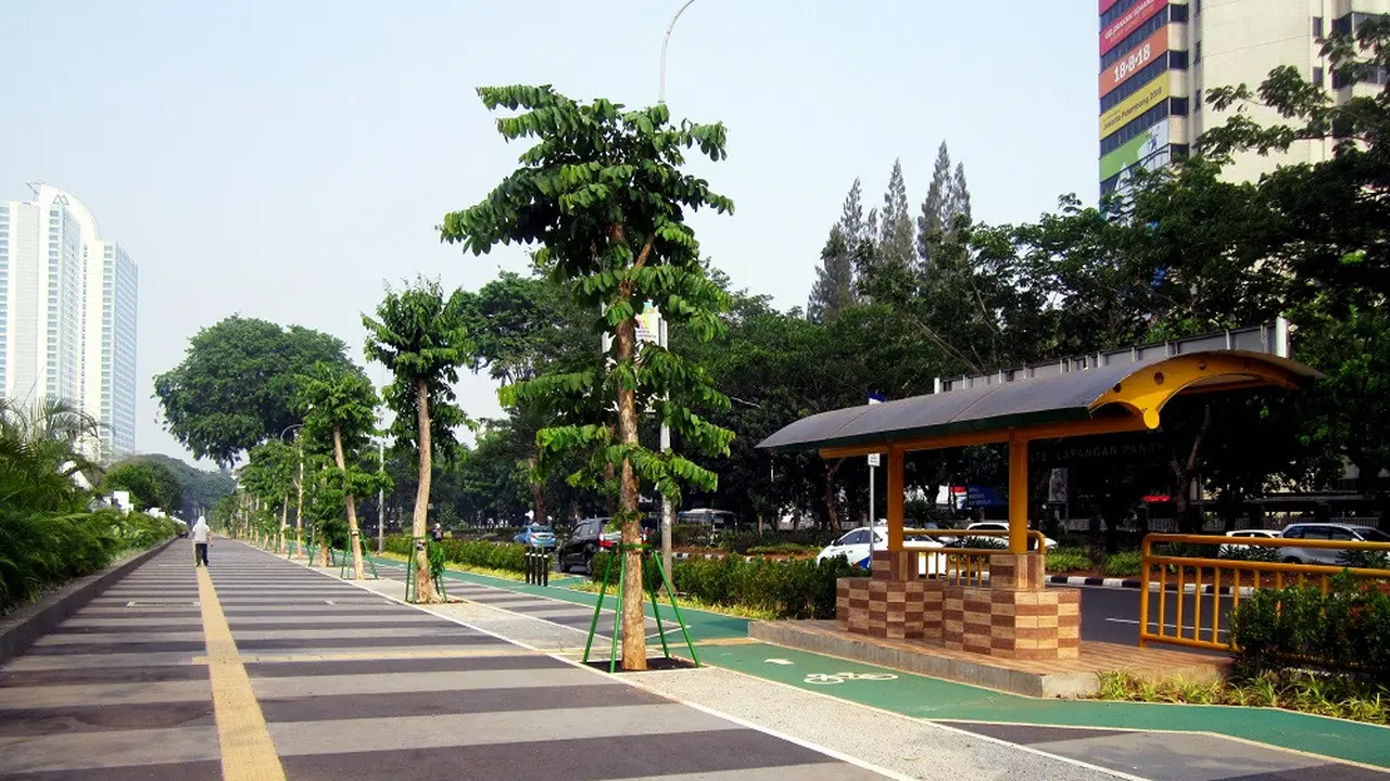 Trotoar di DKI Jakarta