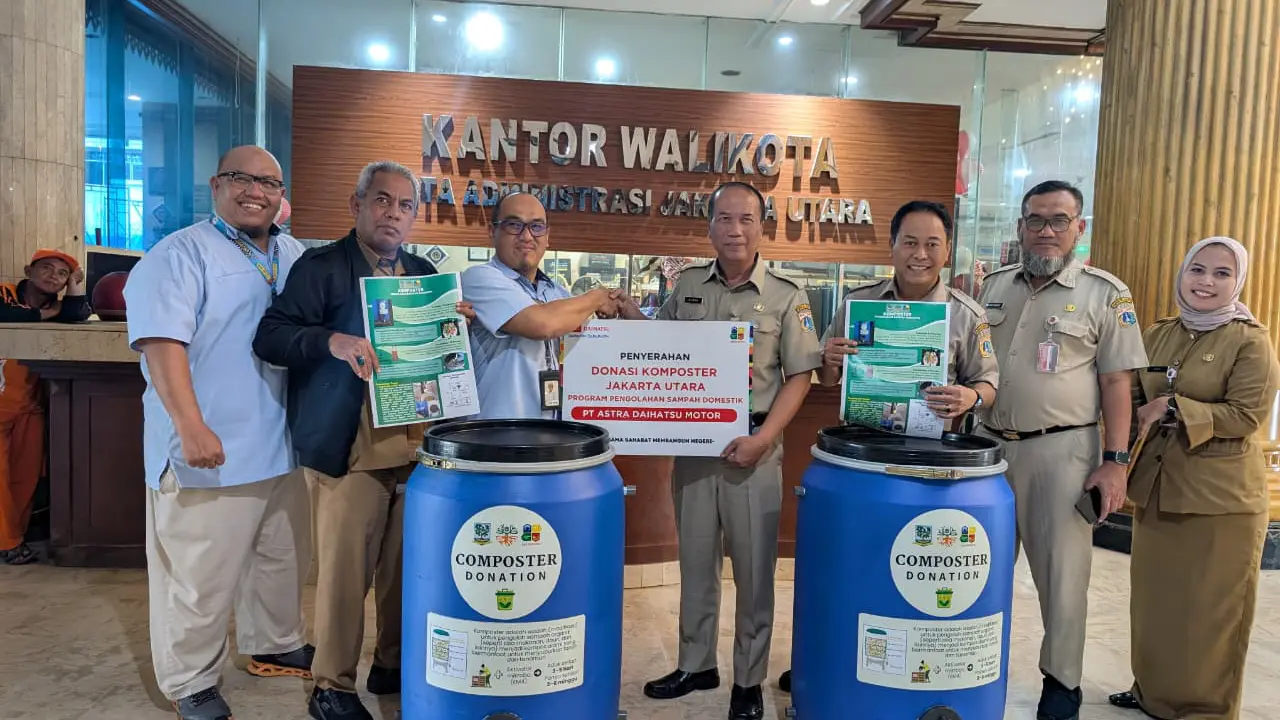 Peduli Lingkungan, Daihatsu Latih Warga Kelola Sampah Organik (ist)