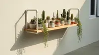 9 Desain Pipa PVC untuk Rak Tanaman Gantung di Dinding Rumah, Estetik dan Murah Meriah