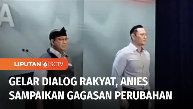 VIDEO: Anies Baswedan Gelar Dialog Bersama Warga di Bandung