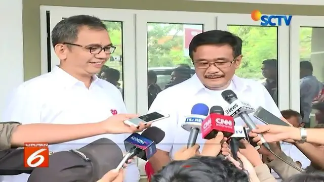 Menanggapi kemenagan ERAMAS berdasarkan hasil hitung cepat, Calon Gubernur Djarot Saiful Hidayat menyatakan akan menunggu hasil penghitungan resmi dari KPU.