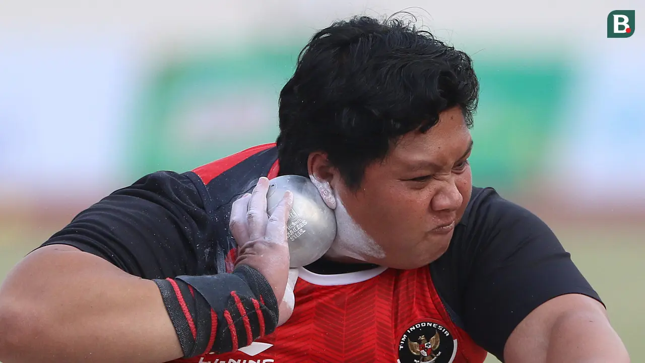 Foto: Maaf Nih Thailand, Kali ini Tolak Peluru Indonesia yang Raih Emas di SEA Games 2021