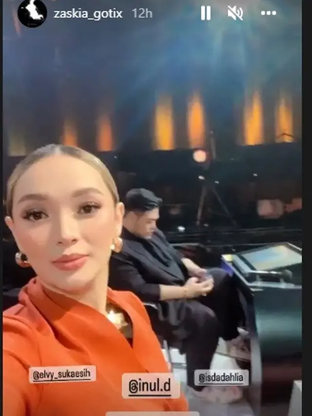 Baby bump Zaskia Gotik yang hamil anak kedua (Foto: Instagram @zaskia_gotix)
