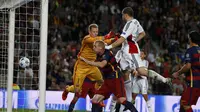 Barcelona vs Leverkusen (REUTERS/Sergio Perez)