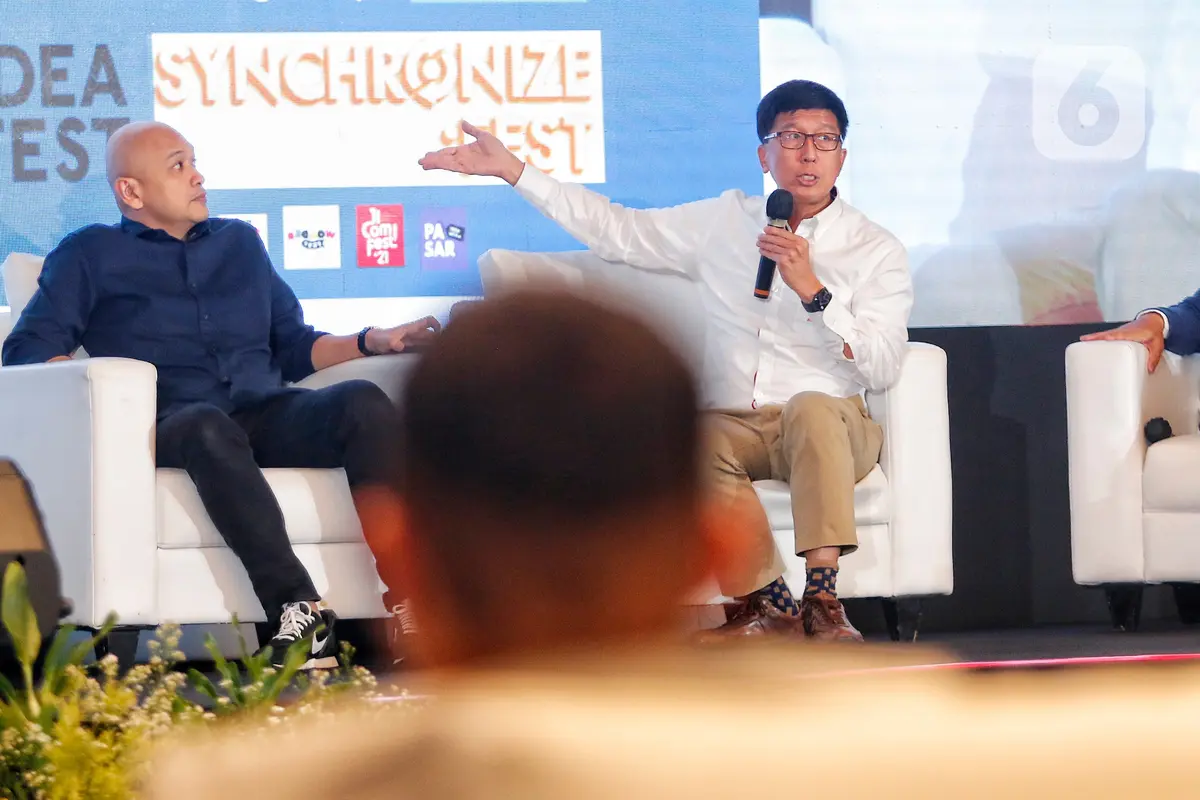 Managing Director PT Elang Mahkota Teknologi Tbk atau Emtek Sutanto Hartono