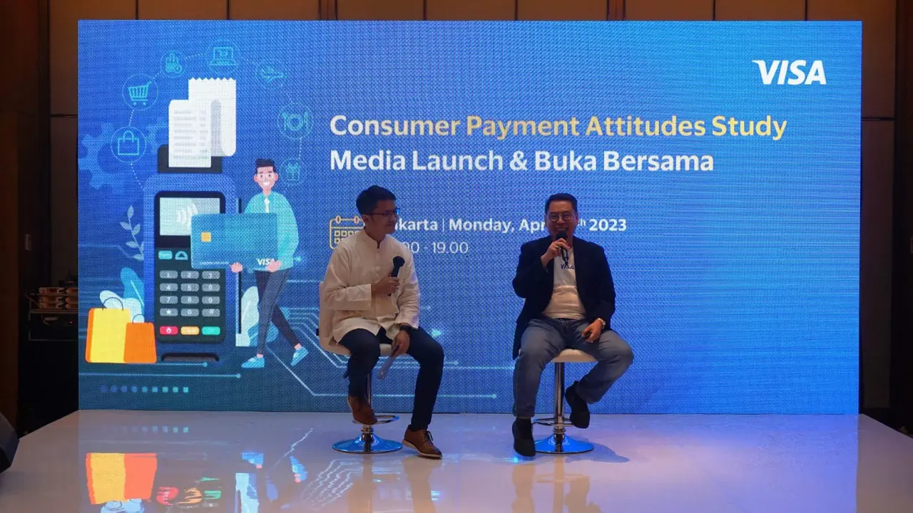 Visa Indonesia rilis temuan dari Consumer Payment Attitudes Study, Senin (10/4/2023). (Foto: Visa)