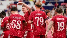 Skuad Liverpool merayakan gol Kieran Morisson ke gawang Sunderland di laga uji coba, Minggu (26/7/2026) (Dok. Liverpool FC)