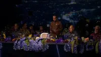 Presiden Joko Widodo (Jokowi) membuka galau dinner Konferensi Tingkat Tinggi (KTT) Archipelago and Island States (AIS) Forum 2023 di Bali. Jokowi mengucapkan selamat datang kepada para tamu delegasi yang hadir (Youtube Sekretariat Presiden)