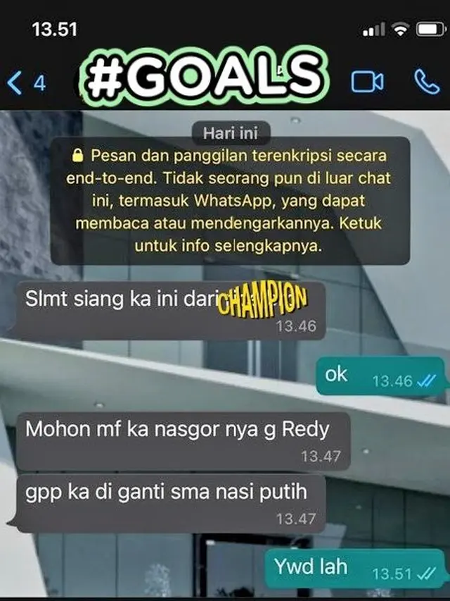 Chat Driver Ojol Saat Lama Antri Makanan, Bikin Ngakak. (Sumber: Twitter/txtdariolshop)