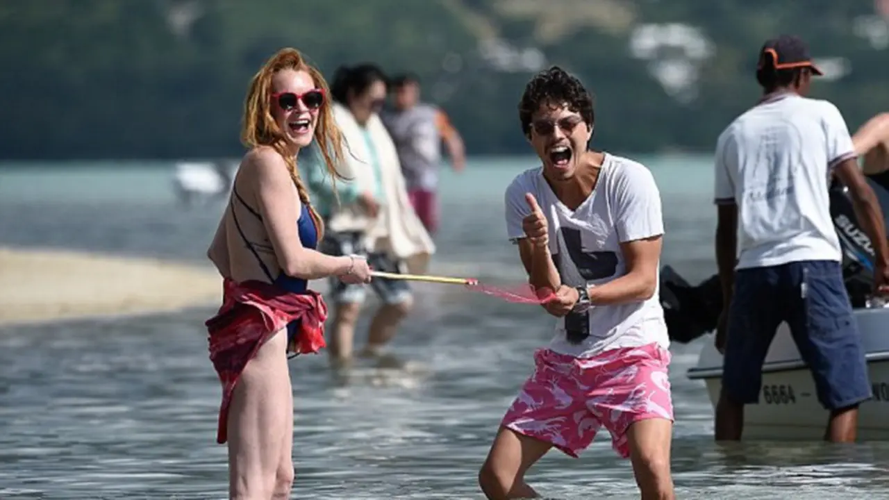 Lindsay Lohan dan Egor Tarabasov
