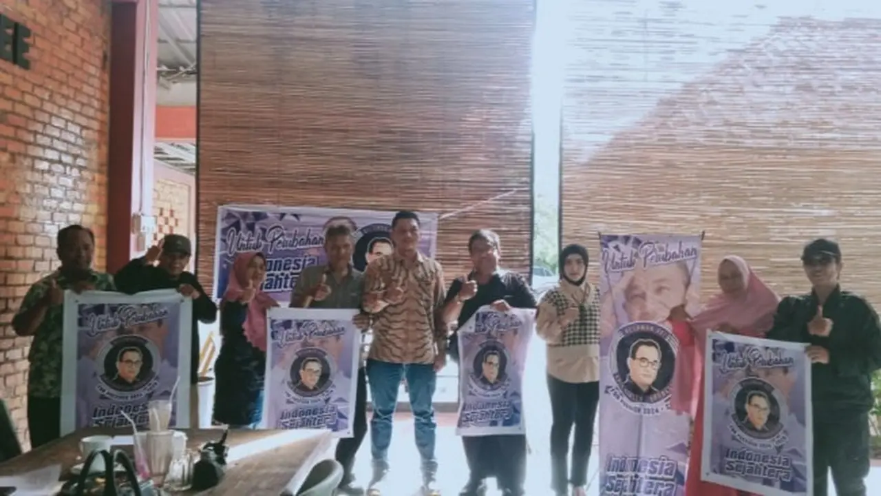 Pembentukan Anies Center Indonesia Riau sebagai Relawan Anies Baswedan untuk Presiden Indonesia.