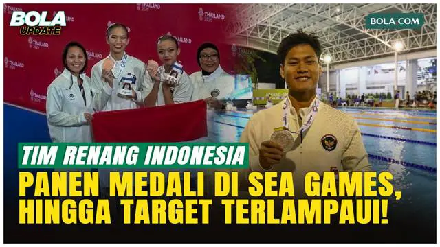 Tim Renang Indonesia Menggila! Terus Panen Medali di SEA Games 2025