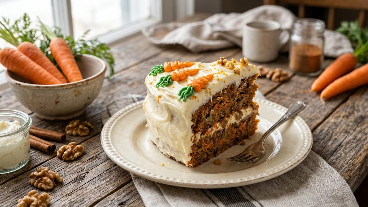 Resep Cream Cheese Carrot Cake yang Lembut dan Sehat di Rumah