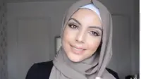 Tutorial Hijab Sederhana ala Arab untuk Sehari-hari. foto: vidio.com