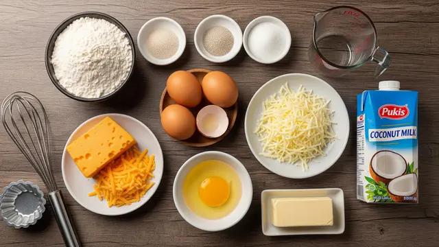 Bahan Membuat Pukis Keju