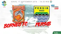 Liga 1 2018 Pusamania Borneo FC Vs Persib Bandung (Bola.com/Adreanus Titus)
