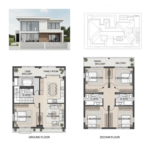 Inspirasi Desain Rumah Ukuran 7x15 di Lahan Memanjang. Gemini
