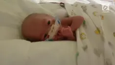 Seorang bayi baru lahir di Seoul, Korea Selatan menjadi sorotan publik setelah dianggap sebagai salah satu bayi terkecil yang bisa bertahan hidup.