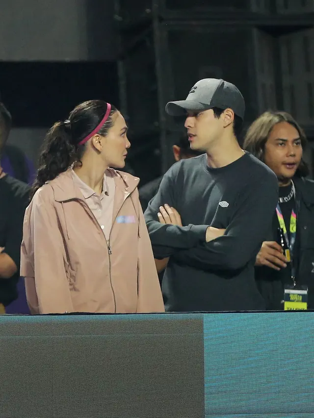 10 Potret Gaya Artis saat Nonton Lagi-Lagi Tenis, Ada Syahnaz-Jeje Govinda hingga Maxime Bouttier