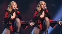 Penampilan Madonna di Grammy Awards 2015, Staples Center, Los Angeles, Minggu (8/2/2015). (foto: eonline.com)