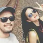 Potret Morgan Oey main film Korea (sumber: Instagram/morganoey)