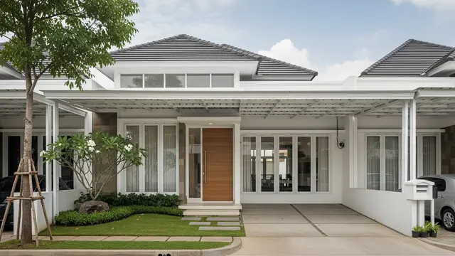 Minimalis Modern Tanpa Tiang