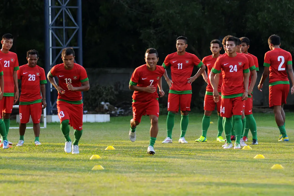 Jelang Berlaga di Sea Games Singapura, Garuda Muda Matangkan Fisik dan Strategi