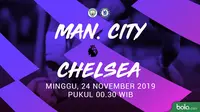 Premier League - Manchester City Vs Chelsea (Bola.com/Adreanus Titus)