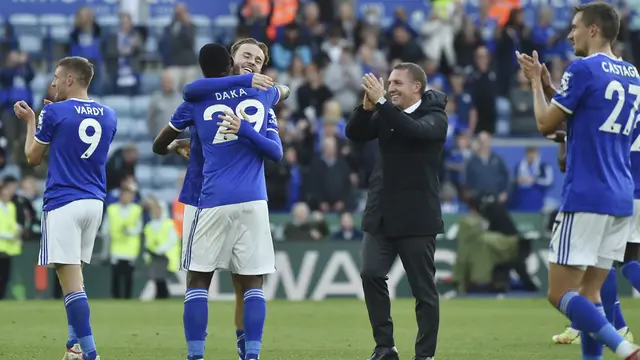 Foto: Barisan Belakang Kacau Balau, Manchester United Digasak Leicester City di Liga Inggris