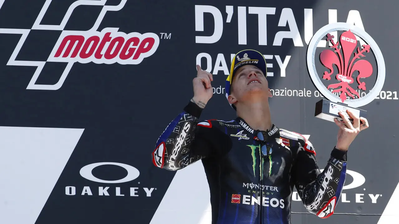 FOTO: Fabio Quartararo Tercepat di MotoGP Mugello